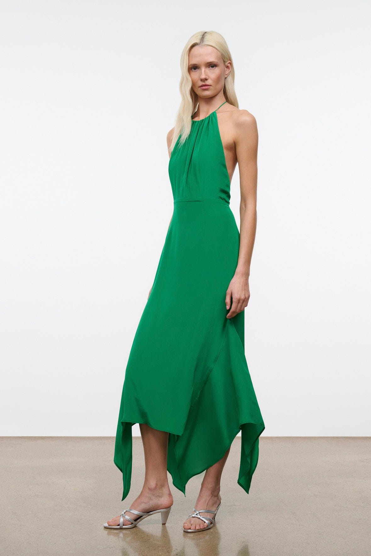 BIANCA SILK DRESS | KELLY