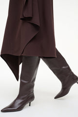 SEBASTIAN KITTEN HEEL BOOT | ESPRESSO