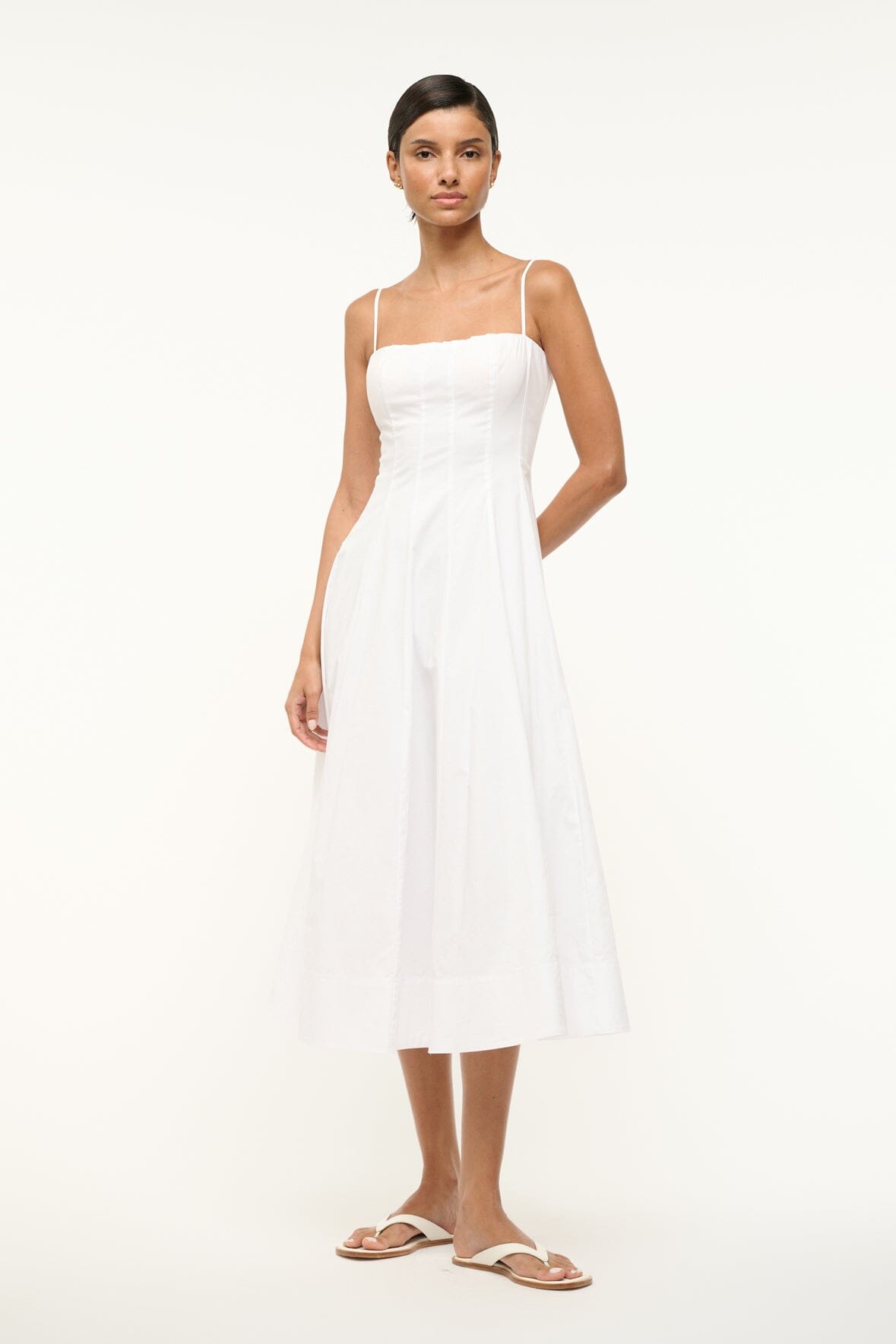 WYLIE DRESS | WHITE
