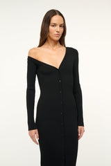 CRAFTSMAN SWEATER DRESS | BLACK