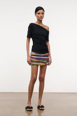 NICOLA SKIRT | ARTIST STRIPE