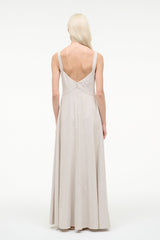 MADISON LINEN DRESS | NATURAL