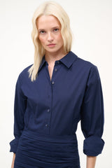 INDYA MINI DRESS | NAVY