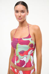 LAIRD TANKINI TOP | RED ZONE
