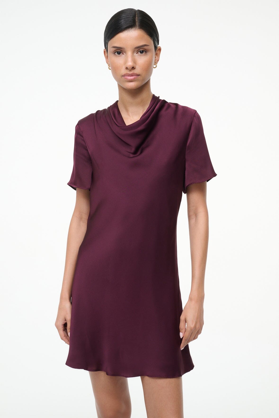 IRIS SILK DRESS | SYRAH