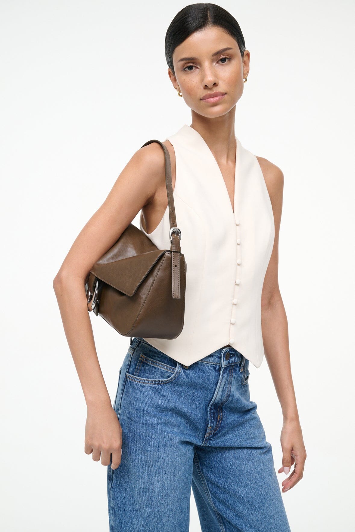 HARLOW MEDIUM BAG | TRUFFLE