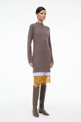 WILLOW SWEATER DRESS | TRUFFLE