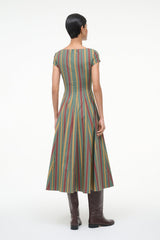 SHORT SLEEVE WELLS DRESS | TRAILBLAZER STRIPE