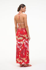 SORAYA MESH SKIRT | RED ZONE