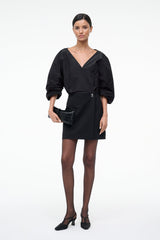 ORION MINI DRESS | BLACK