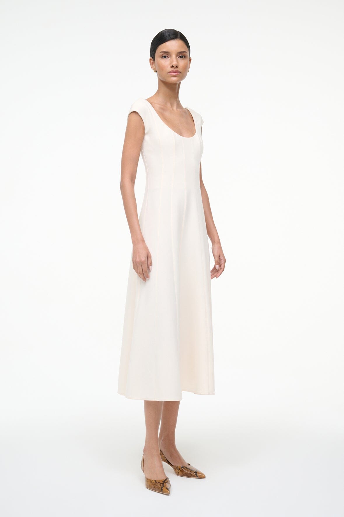 CHARLOTTE DRESS | ECRU