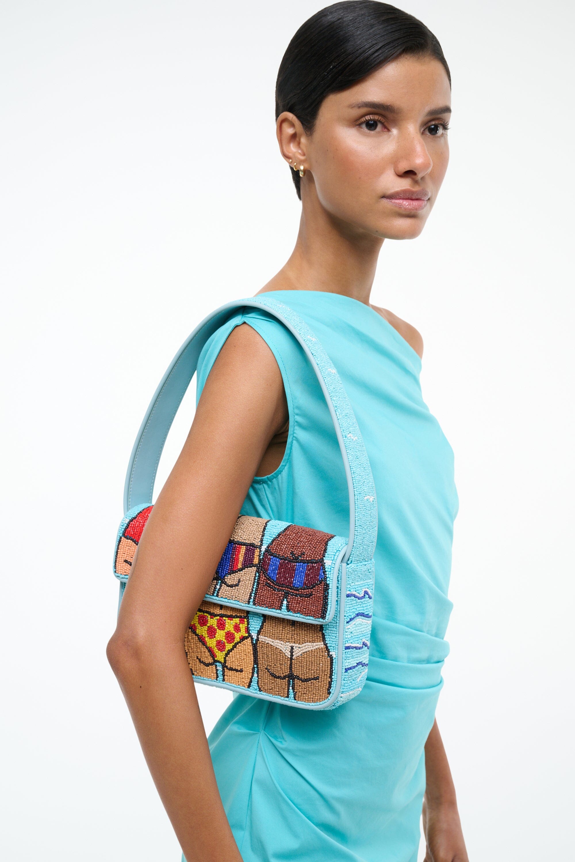 TOMMY BEADED BAG | BEACH BUMS