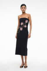 BROOKE DRESS | DAHLIA DAYDREAM BLACK