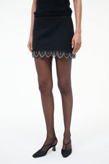 TIARA SKIRT | BLACK