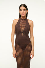 JANE DRESS | DARK CHOCOLATE