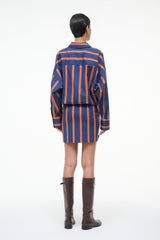 CYNTHIA DRESS | RAILROAD STRIPE