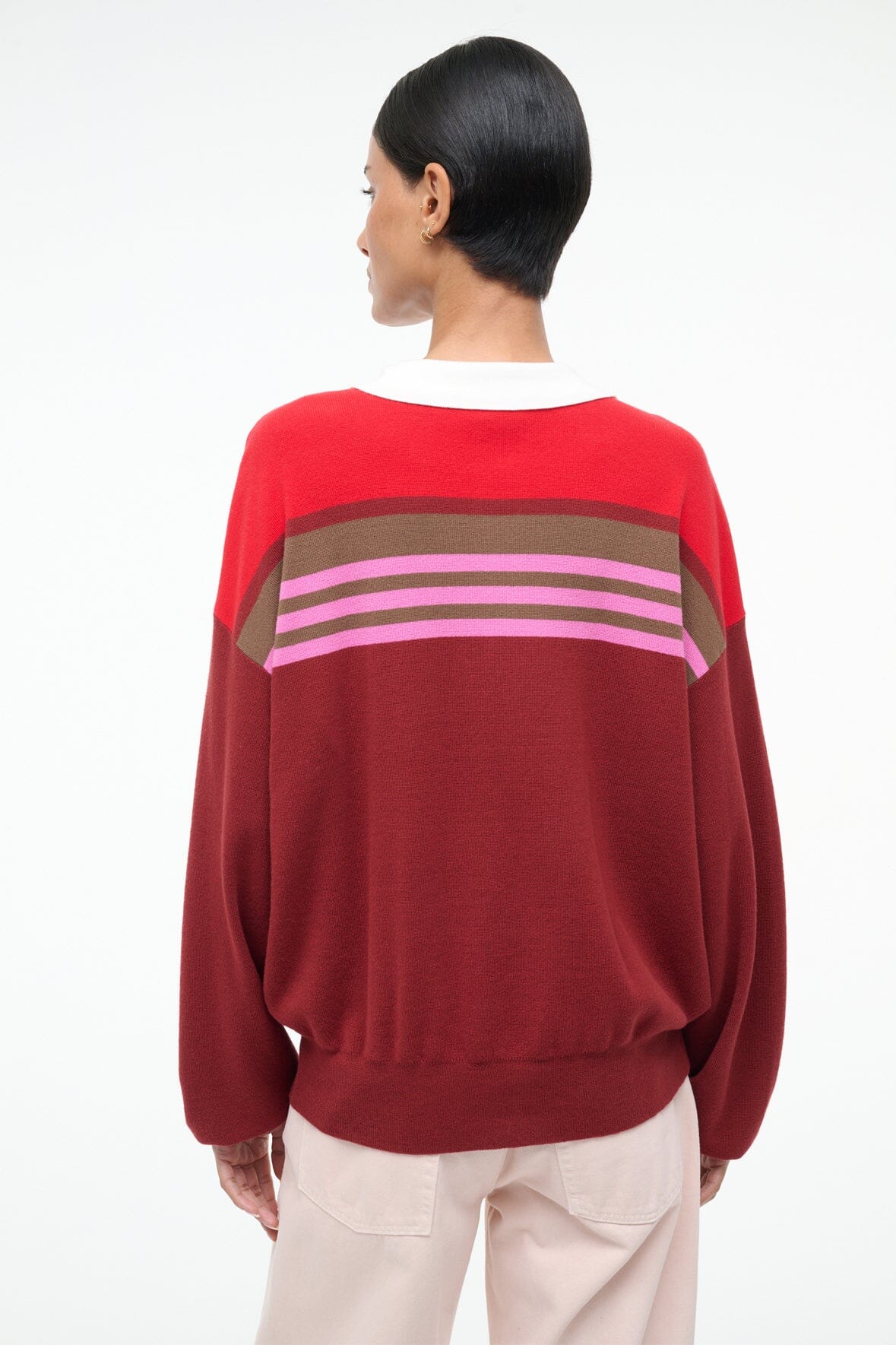 SAIL TOP | CARDINAL MULTI STRIPE