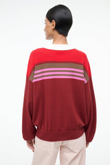 SAIL TOP | CARDINAL MULTI STRIPE