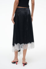 SONOMA SILK SKIRT | BLACK