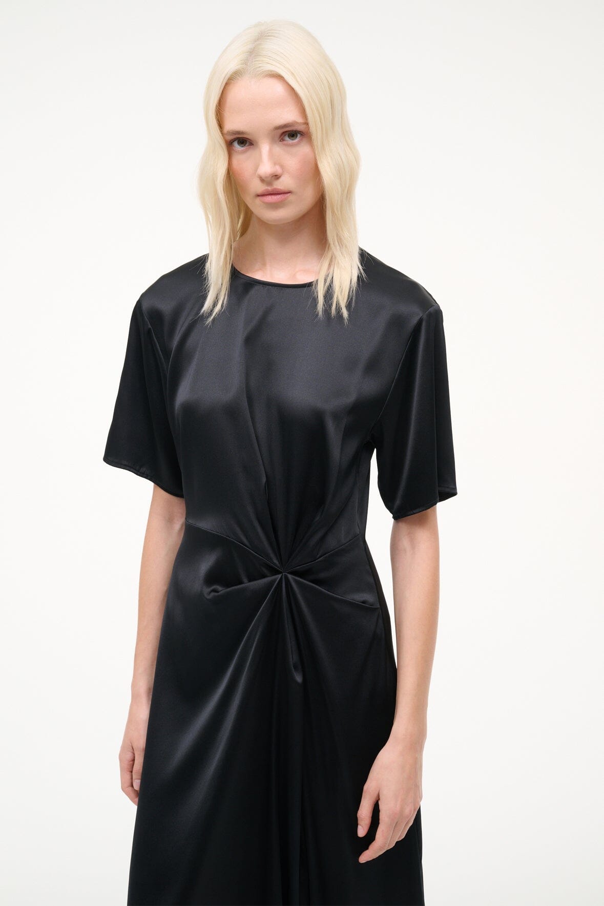 SONOMA SILK DRESS | BLACK