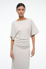 AMELIE LINEN DRESS | NATURAL