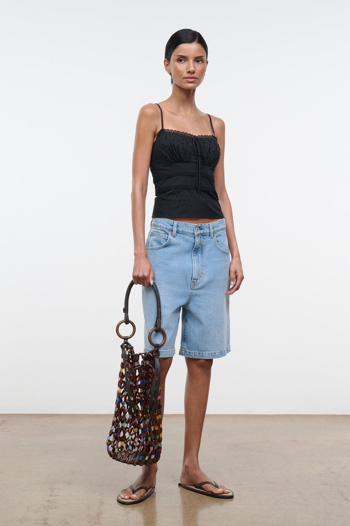 DEL MAR BUCKET BAG | SEA GLASS MULTI