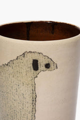 CERAMIC SHEEP VASE | TALL