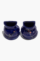 CERAMIC VASE BOOKENDS | POLKA DOT