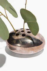 VINTAGE FLOWER FROG | SILVER