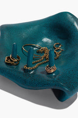 BUBBLE JEWELRY HOLDER | BLUE GLAZE