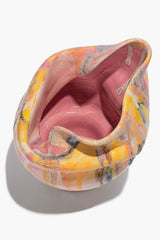 SUNKEN VASE | COTTON CANDY GLAZE