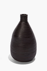 STRATUM WRAPPED VASE | ESPRESSO