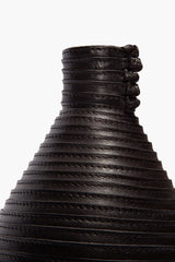 STRATUM WRAPPED VASE | ESPRESSO