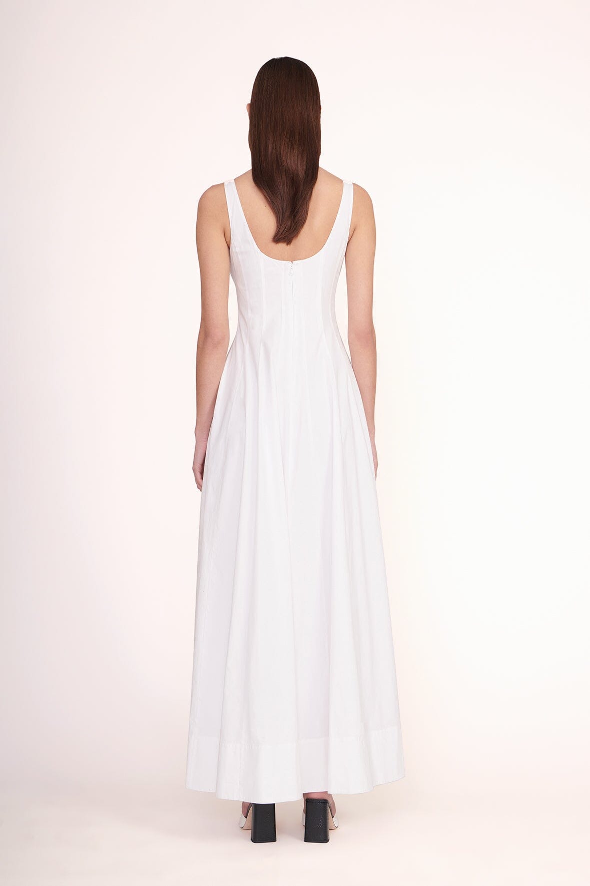WELLS MAXI DRESS | WHITE