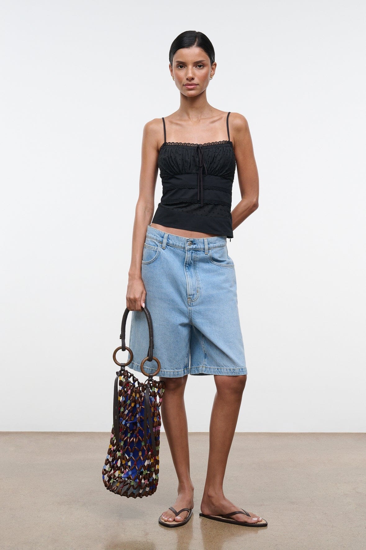 HALIE TOP | BLACK