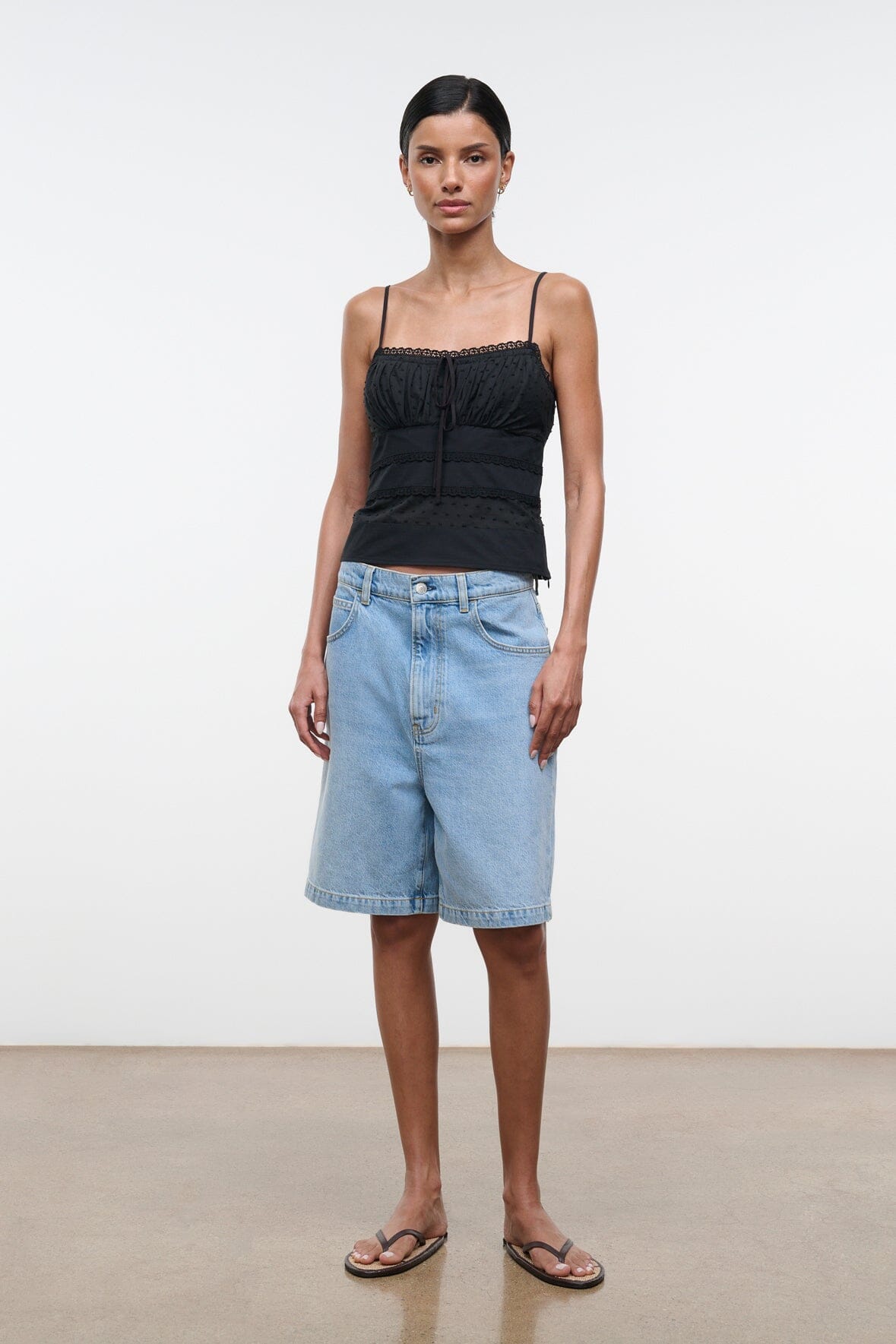 HALIE TOP | BLACK