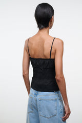 HALIE TOP | BLACK
