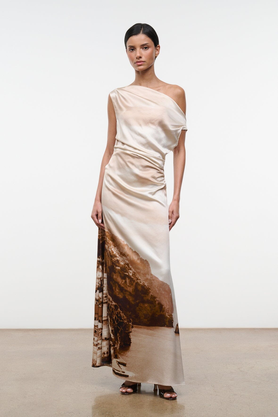 PHARE SILK MAXI DRESS | CLIFFSIDE