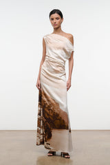 PHARE SILK MAXI DRESS | CLIFFSIDE