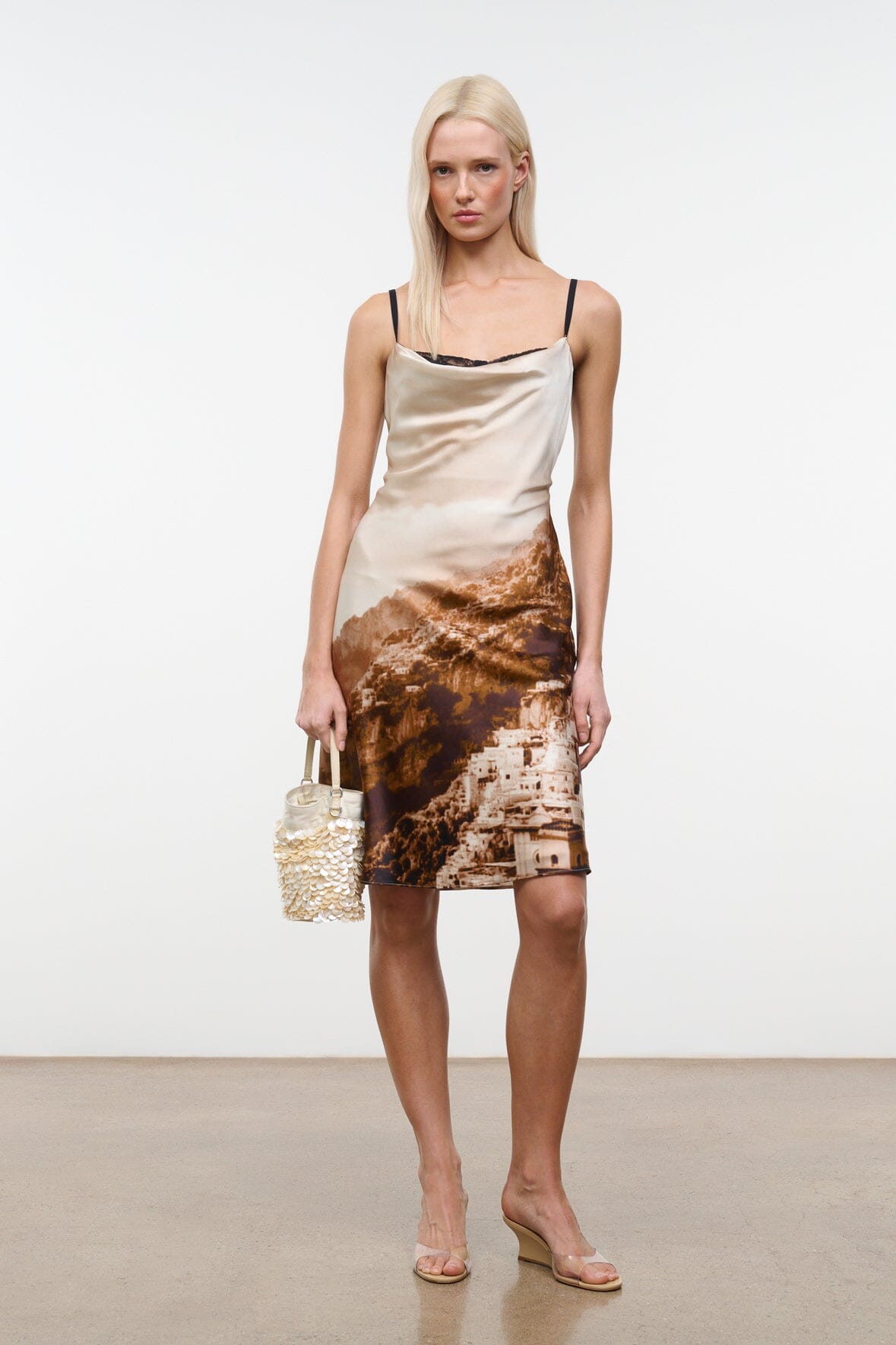 EVANGELINE SILK DRESS | CLIFFSIDE
