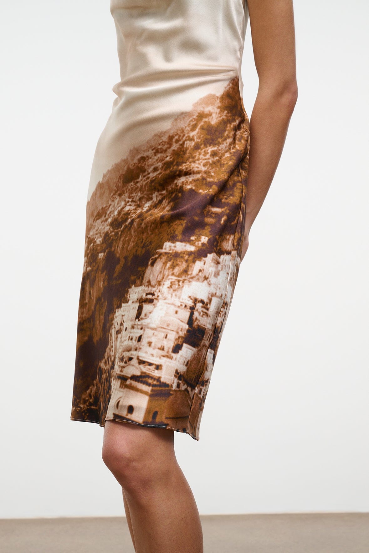 EVANGELINE SILK DRESS | CLIFFSIDE