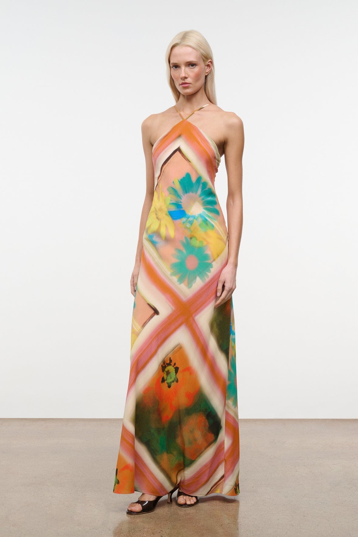 CUBISM DRESS | SUPERBLOOM SCARF
