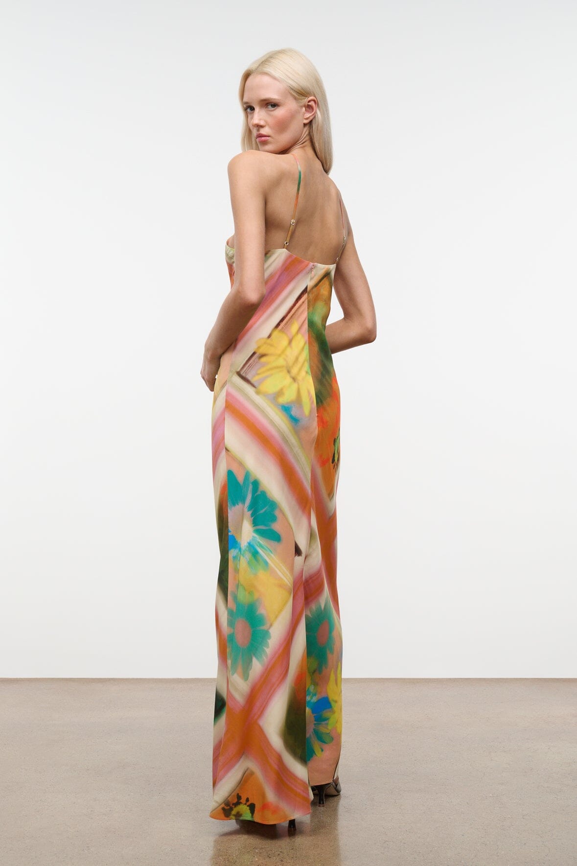 CUBISM DRESS | SUPERBLOOM SCARF