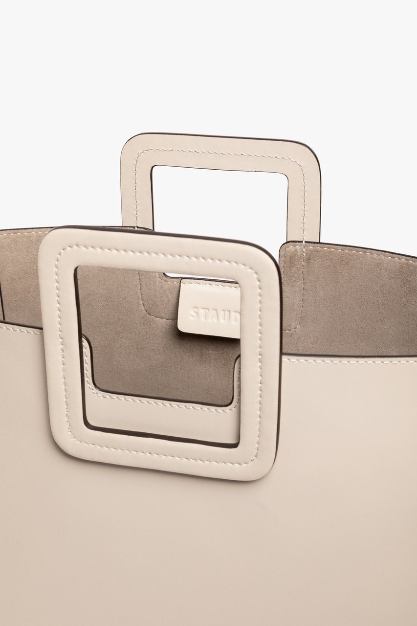 SHIRLEY LEATHER BAG | CREAM