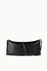 EVE CLUTCH | BLACK CROCO