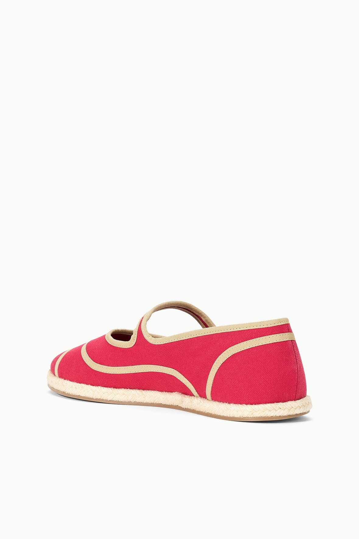 NORA ESPADRILLE FLAT | ROUGE