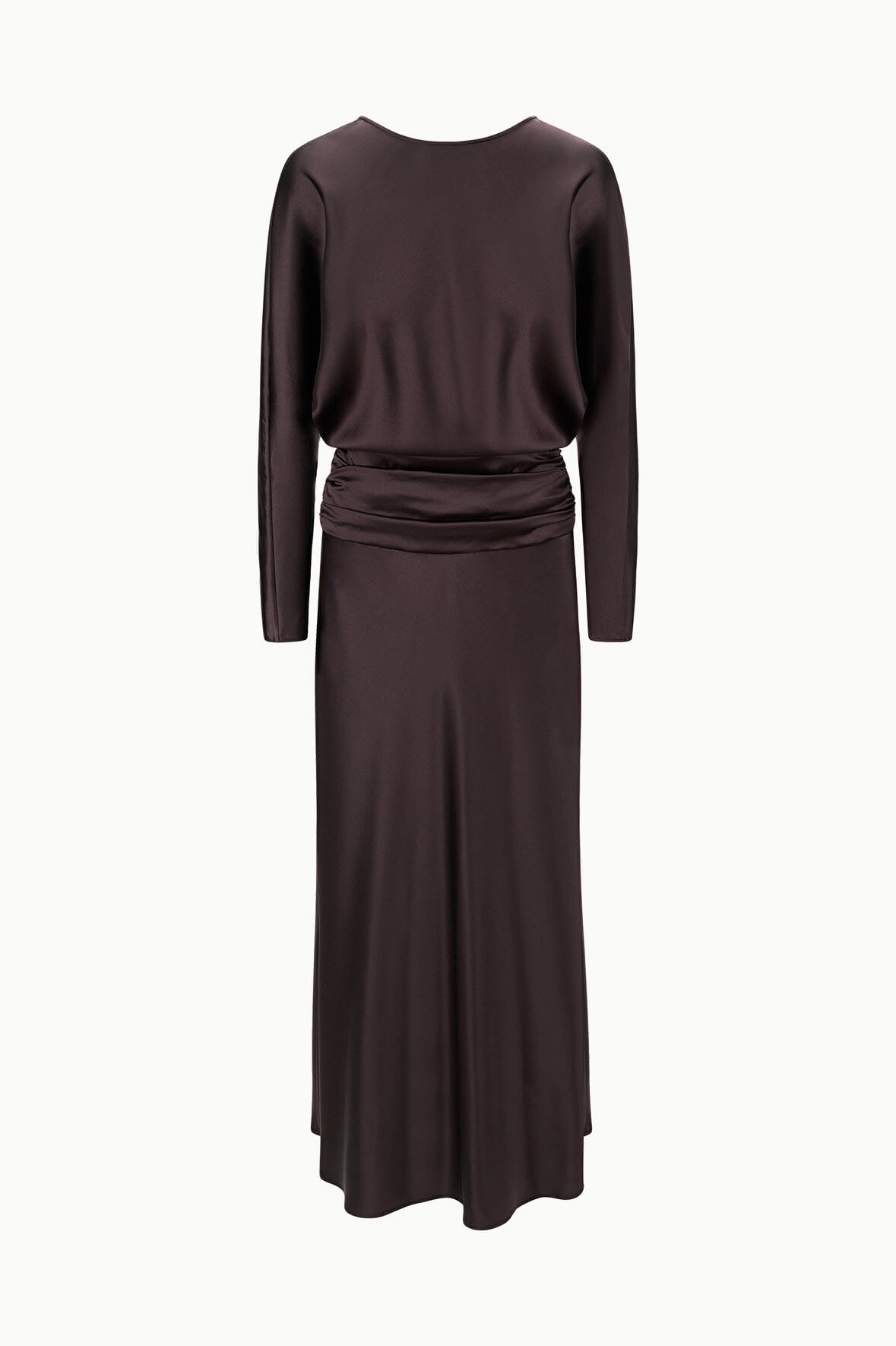 FREDA SILK DRESS | EARTH