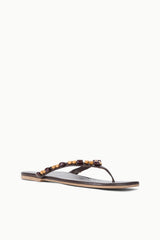 FREJA THONG | WOOD BEADS