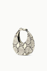 GOODNIGHT MOON BAG | WHITE SNAKE