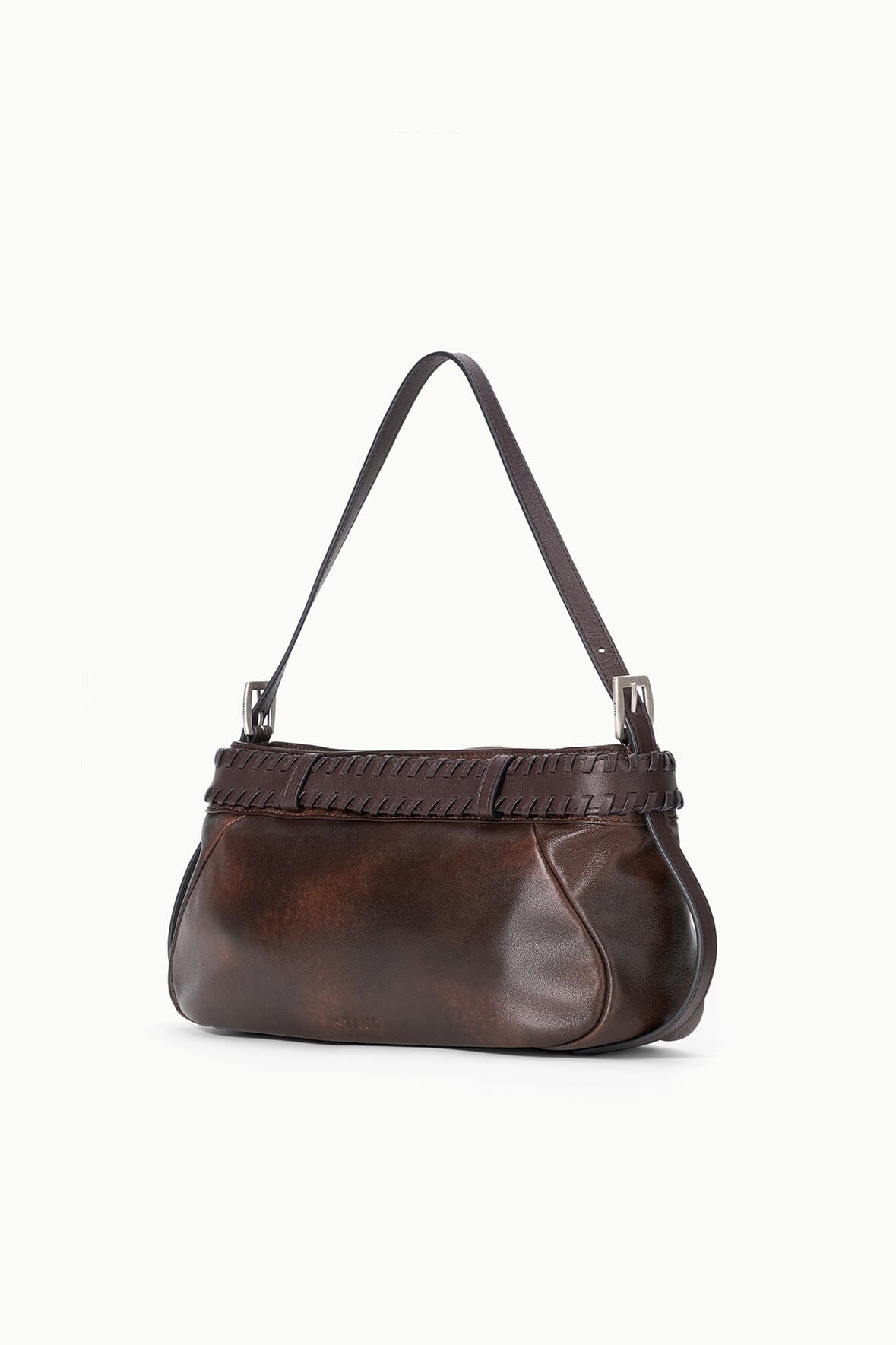 BROOKLYN SHOULDER BAG | ESPRESSO DISTRESSED